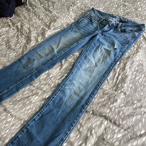 American Eagle size 8 slim boot stretch regular inseam